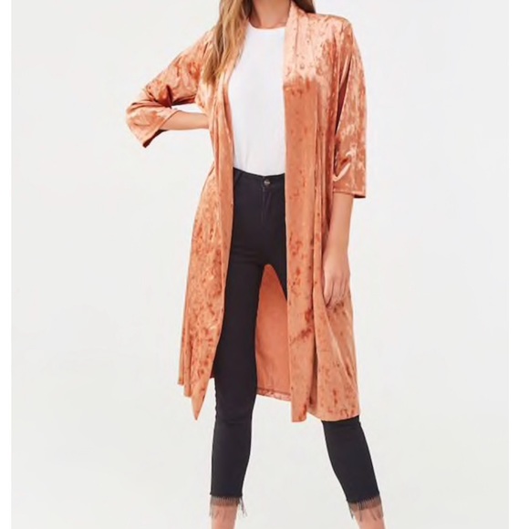 Forever 21 Jackets & Blazers - Velvet Kimono Size Small